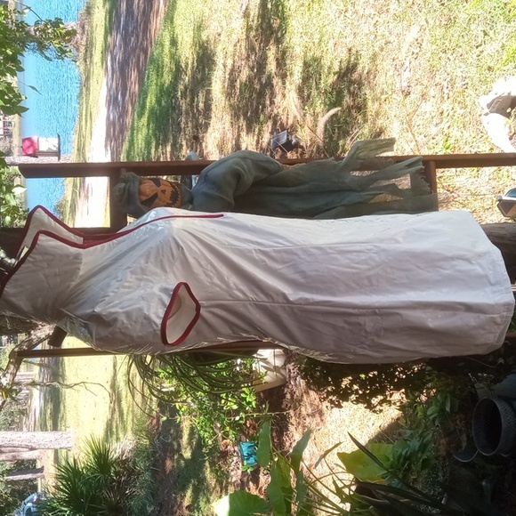 Cosplay FM vinyl PVC nurse costume midi dress - Picture 6 of 17